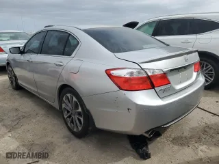2014 Honda Accord Sedan Sport with VIN 1HGCR2F59EA157515, listed as a Copart auction lot 75125614 with 106,834 mi miles and Salvage Title. Bid and sale history available at carsss.com. Image 2.