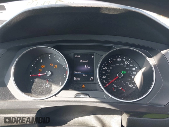 2021 Volkswagen Tiguan S with VIN 3VV0B7AX3MM038342, listed as a IAAI auction lot 42545665 with 66,809 mi miles and . Bid and sale history available at DreamBid. Image 7.