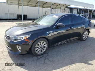 2018 Kia Optima S with VIN 5XXGT4L35JG206630, listed as a Copart auction lot 57511625 with 98,899 mi miles and Salvage title. Bid and sale history available at DreamBid. Image 1.