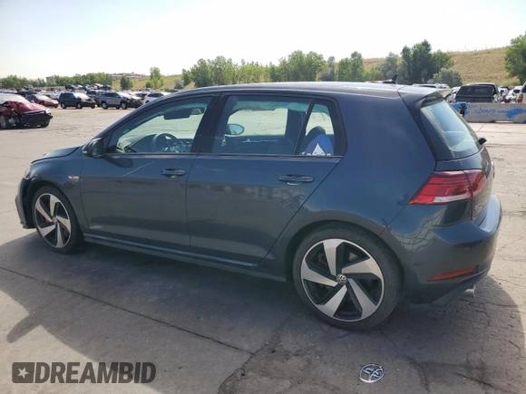 2019 Volkswagen Golf GTI S with VIN 3VW6T7AU2KM022686, listed as a Copart auction lot 63297634 with 25,586 mi miles and Salvage Title. Bid and sale history available at carsss.com. Image 2.