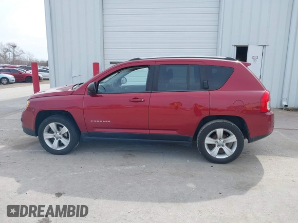 2012 Jeep Compass Latitude with VIN 1C4NJCEB5CD579045, listed as a IAAI auction lot 41863820 with 118,282 mi miles and . Bid and sale history available at carsss.com. Image 14.