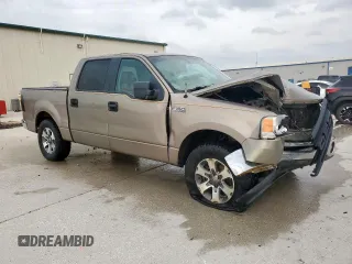 2006 Ford F-150 XLT with VIN 1FTPW12V36KC46369, listed as a Copart auction lot 54889525 with 197,433 mi miles and Salvage Title. Bid and sale history available at DreamBid. Image 4.