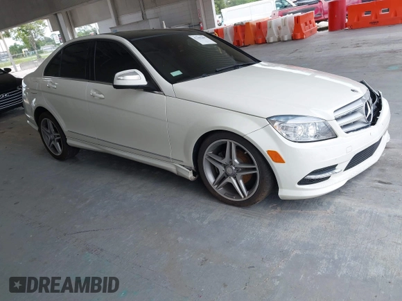 2008 Mercedes-Benz C 300 Sport with VIN WDDGF54X98R025557, listed as a IAAI auction lot 42399405 with 110,805 mi miles and . Bid and sale history available at DreamBid. Image 1.