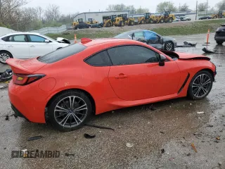 2023 Toyota 86 Premium with VIN JF1ZNBE15P9755260, listed as a Copart auction lot 51524735 with 18,117 mi miles and Salvage Title. Bid and sale history available at DreamBid. Image 3.