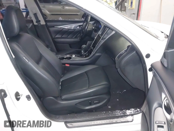 2015 Infiniti Q50 Premium z VIN JN1BV7AR0FM417283, wystawiony jako IAAI lot #41579549 z przebiegiem 112 407 mil mil oraz . Historia ofert i sprzedaży dostępna na DreamBid. Obrazek 5.