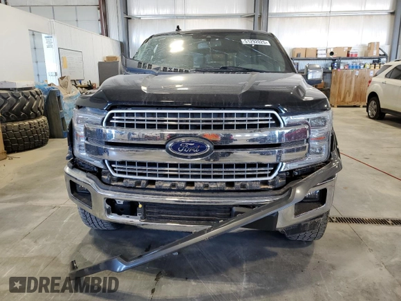 2020 Ford F-150 XL with VIN 1FTEW1E43LFA77730, listed as a Copart auction lot 51292025 with 33,351 mi miles and Salvage Title. Bid and sale history available at carsss.com. Image 5.