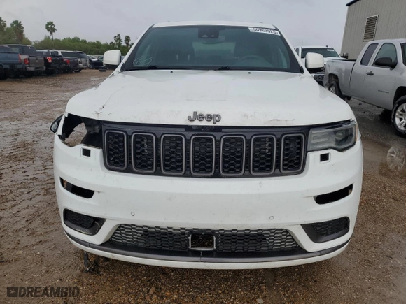 2019 Jeep Grand Cherokee Overland with VIN 1C4RJECG2KC580637, listed as a Copart auction lot 50963525 with 0 mi miles and Salvage Title. Bid and sale history available at carsss.com. Image 5.