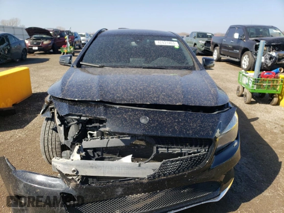 2018 Mercedes-Benz CLA with VIN WDDSJ4GB6JN600519, listed as a Copart auction lot 42431463 with 53,068 mi miles. Bid and sale history available at carsss.com. Image 5.