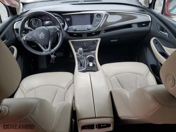 2019 Buick Envision Preferred with VIN LRBFXBSA4KD003985, listed as a Copart auction lot 43929585 with 72,744 mi miles and Salvage Title. Bid and sale history available at carsss.com. Image 8.