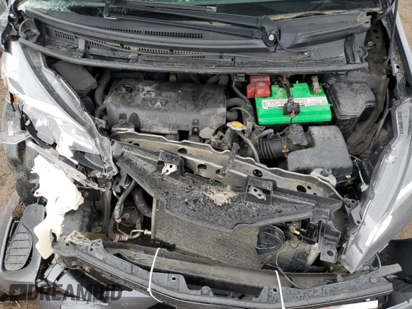 2016 Toyota Yaris L z VIN VNKKTUD37GA059912, wystawiony jako Copart lot #57768065 z przebiegiem 171 405 mil mil oraz Szkoda całkowita • Salvage title. Historia ofert i sprzedaży dostępna na DreamBid. Obrazek 11.