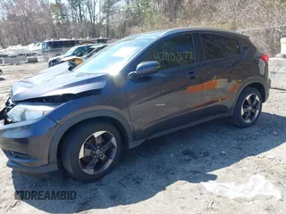 2018 Honda HR-V EX-L Navi with VIN 3CZRU6H74JM727764, listed as a IAAI auction lot 42002677 with 183,880 mi miles. Bid and sale history available at carsss.com. Image 2.