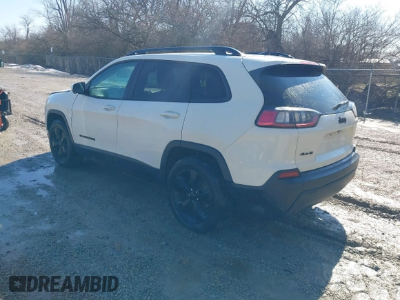 2019 Jeep Cherokee Latitude Plus with VIN 1C4PJMLX0KD430182, listed as a IAAI auction lot 41663933 with 61,511 mi miles and . Bid and sale history available at DreamBid. Image 3.