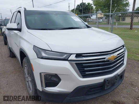 2023 Chevrolet Traverse LT Cloth with VIN 1GNERGKW3PJ307535, listed as a IAAI auction lot 42267053 with 27,769 mi miles and . Bid and sale history available at DreamBid. Image 1.