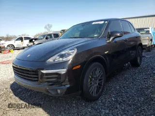 2017 Porsche Cayenne S E-Hybrid with VIN WP1AE2A22HLA74465, listed as a Copart auction lot 46676475 with 144,112 mi miles and Salvage title. Bid and sale history available at DreamBid. Image 1.