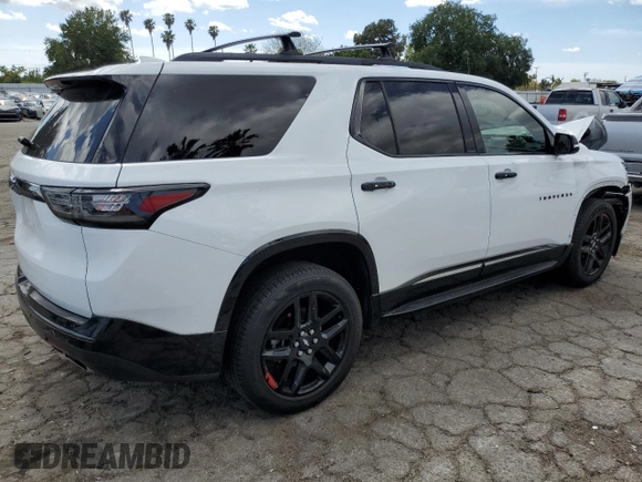 2020 Chevrolet Traverse Premier with VIN 1GNERKKW3LJ170965, listed as a Copart auction lot 51482875 with 68,429 mi miles and Salvage title. Bid and sale history available at DreamBid. Image 3.