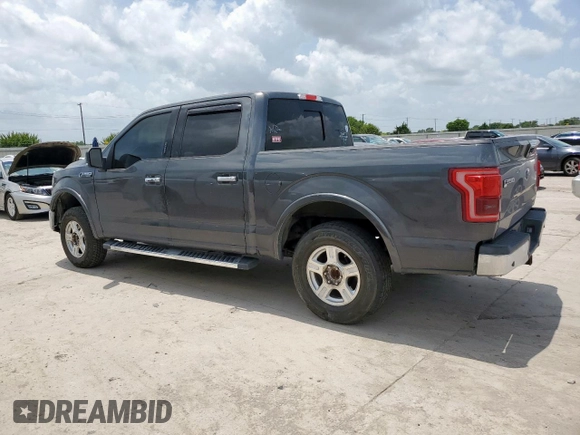 2015 Ford F-150 XL with VIN 1FTEW1CFXFFA53238, listed as a Copart auction lot 61612925 with 120,315 mi miles and Salvage title. Bid and sale history available at DreamBid. Image 2.