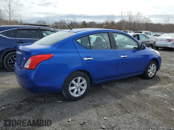 2012 Nissan Versa SL with VIN 3N1CN7AP8CL833896, listed as a Copart auction lot 51258795 with 125,439 mi miles and Clean Title. Bid and sale history available at carsss.com. Image 3.