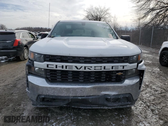 2020 Chevrolet Silverado 1500 Work Truck with VIN 3GCNWAEF7LG281916, listed as a Copart auction lot 44755725 with 128,304 mi miles and Salvage Title. Bid and sale history available at DreamBid. Image 5.