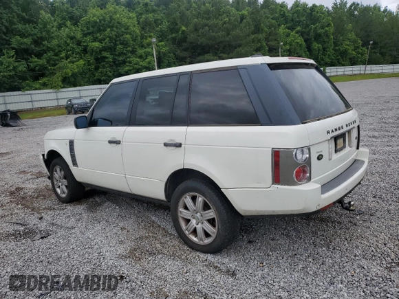 2007 Land Rover Range Rover HSE z VIN SALME15417A252566, wystawiony jako Copart lot #59054625 z przebiegiem 282 881 mil mil oraz Szkoda całkowita • Salvage title. Historia ofert i sprzedaży dostępna na DreamBid. Obrazek 2.