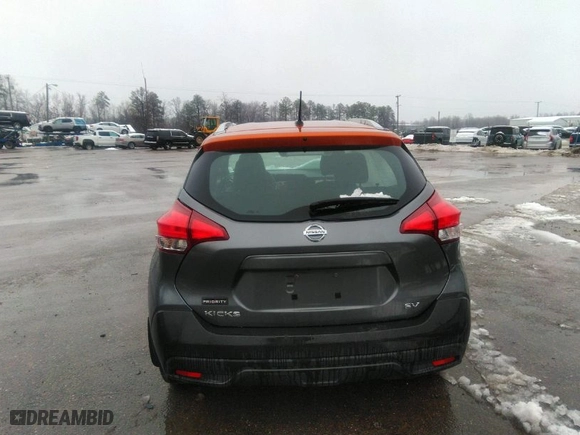 2019 Nissan Kicks SV with VIN 3N1CP5CU3KL543159, listed as a IAAI auction lot 41485737 with 93,656 mi miles. Bid and sale history available at carsss.com. Image 16.