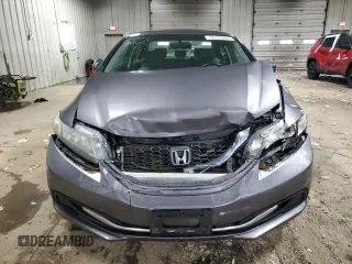2015 Honda Civic LX with VIN 19XFB2F50FE026925, listed as a Copart auction lot 55179905 with 181,255 mi miles and Non Repairable. Bid and sale history available at DreamBid. Image 5.