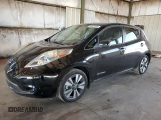 2016 Nissan LEAF S z VIN 1N4BZ0CP2GC306431, wystawiony jako Copart lot #56547235 z przebiegiem 86 000 mil mil oraz Czysty tytuł • Clean title. Historia ofert i sprzedaży dostępna na DreamBid. Obrazek 1.