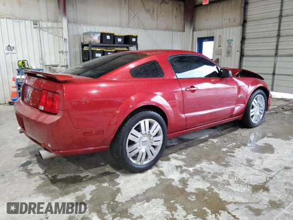 2008 Ford Mustang GT Deluxe with VIN 1ZVHT82H785110065, listed as a Copart auction lot 56034845 with 203,809 mi miles and Clean title. Bid and sale history available at DreamBid. Image 3.