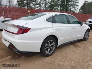 2022 Hyundai Sonata SEL with VIN KMHL64JAXNA188355, listed as a IAAI auction lot 41729842 with 58,380 mi miles. Bid and sale history available at carsss.com. Image 4.