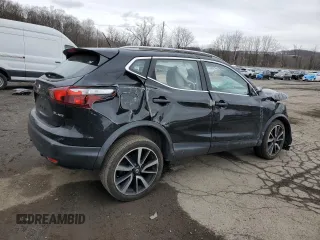 2017 Nissan Rogue Sport SL with VIN JN1BJ1CR4HW133040, listed as a Copart auction lot 52760255 with 122,354 mi miles and Salvage Title. Bid and sale history available at carsss.com. Image 3.