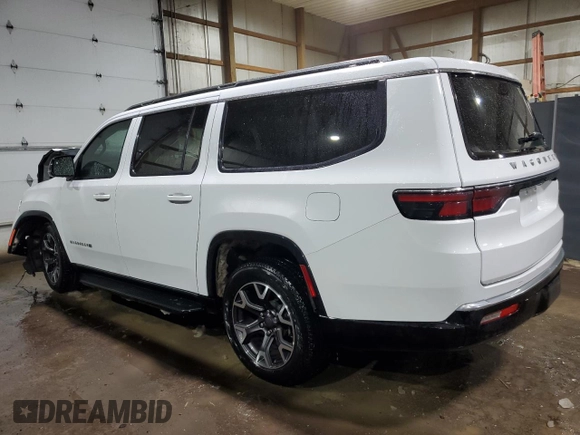 2024 Jeep Wagoneer Series III with VIN 1C4SJSDP7RS171368, listed as a Copart auction lot 46568395 with 24,746 mi miles and Clean title. Bid and sale history available at DreamBid. Image 2.