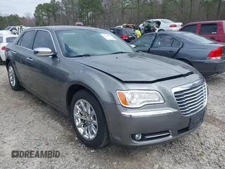 2012 Chrysler 300 Limited with VIN 2C3CCACG4CH308408, listed as a IAAI auction lot 41734589 with 135,813 mi miles. Bid and sale history available at carsss.com. Image 1.