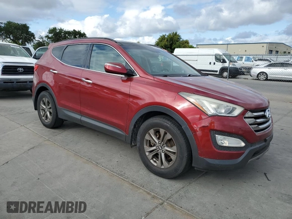 2014 Hyundai Santa Fe Sport with VIN 5XYZU3LB7EG177642, listed as a Copart auction lot 54568035 with 182,804 mi miles and Clean Title. Bid and sale history available at carsss.com. Image 4.