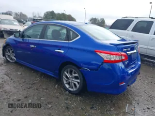 2015 Nissan Sentra SR with VIN 3N1AB7AP1FY305575, listed as a IAAI auction lot 41579764 with 96,506 mi miles and . Bid and sale history available at DreamBid. Image 3.