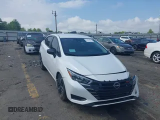 2025 Nissan Versa SR with VIN 3N1CN8FV5SL831230, listed as a IAAI auction lot 42289551 with 154 mi miles and . Bid and sale history available at DreamBid. Image 1.