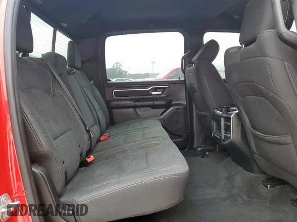 2019 Ram 1500 Big Horn с VIN 1C6SRFFT5KN879592, выставлен на аукционе Copart как лот 59029515 с пробегом 96 470 миль миль и Списание • Salvage title. История ставок и продаж доступна на DreamBid. Изображение 10.
