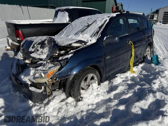 2006 Pontiac Vibe with VIN 5Y2SM65896Z405535, listed as a Copart auction lot 87741615 with 219,479 mi miles and Salvage Title. Bid and sale history available at carsss.com. Image 1.