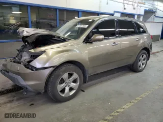 2009 Acura MDX Sport/Entertainment Pkg with VIN 2HNYD28849H001149, listed as a Copart auction lot 87007994 with 151,488 mi miles and Salvage Title. Bid and sale history available at carsss.com. Image 1.