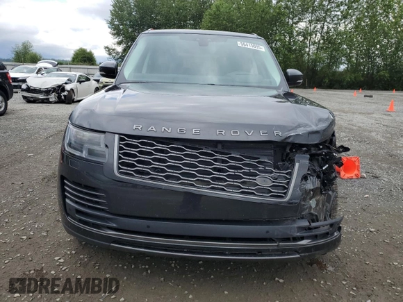 2021 Land Rover Range Rover with VIN SALGR2SU7MA433209, listed as a Copart auction lot 56415095 with 49,088 mi miles and Salvage title. Bid and sale history available at DreamBid. Image 5.