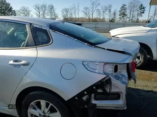 2016 Kia Optima LX with VIN 5XXGT4L30GG020082, listed as a Copart auction lot 87690225 with 81,067 mi miles and Salvage Title. Bid and sale history available at carsss.com. Image 14.