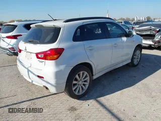 2011 Mitsubishi Outlander Sport SE with VIN JA4AP4AU1BZ016693, listed as a IAAI auction lot 41012527 with 162,310 mi miles. Bid and sale history available at carsss.com. Image 4.
