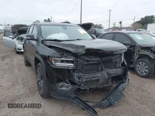 2021 GMC Acadia SLT with VIN 1GKKNMLS4MZ141920, listed as a IAAI auction lot 41149390 with 81,090 mi miles. Bid and sale history available at carsss.com. Image 1.