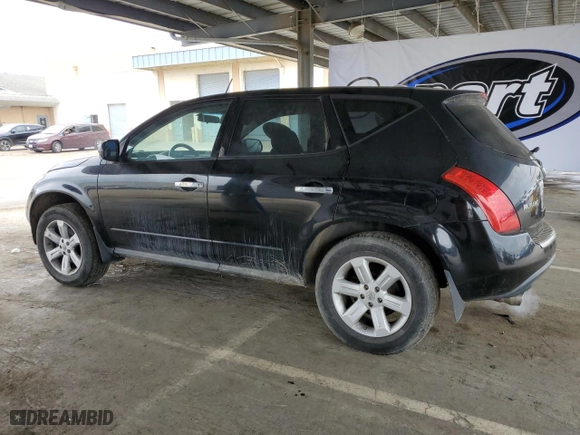 2007 Nissan Murano SL with VIN JN8AZ08T57W510509, listed as a Copart auction lot 53747415 with 100,201 mi miles and Clean Title. Bid and sale history available at carsss.com. Image 2.