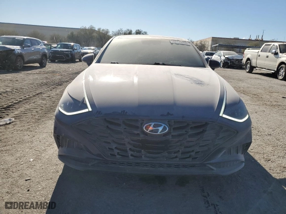 2021 Hyundai Sonata SEL with VIN 5NPEF4JA1MH097320, listed as a Copart auction lot 42179205 with 45,309 mi miles and Salvage Title. Bid and sale history available at carsss.com. Image 5.