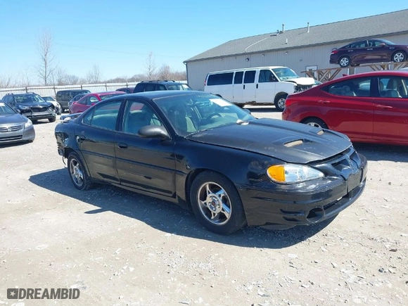2004 Pontiac Grand Am GT with VIN 1G2NW52E74M683389, listed as a IAAI auction lot 41810159 with 227,091 mi miles. Bid and sale history available at carsss.com. Image 1.