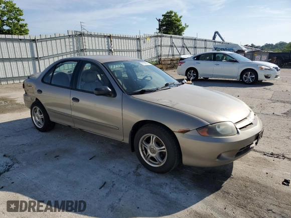 2004 Chevrolet Cavalier with VIN 1G1JC52F947155596, listed as a Copart auction lot 61506305 with 70,895 mi miles and Salvage title. Bid and sale history available at DreamBid. Image 4.