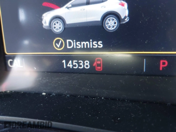 2023 Buick Encore GX Essence with VIN KL4MMFSL8PB028234, listed as a IAAI auction lot 42304513 with 14,538 mi miles and . Bid and sale history available at DreamBid. Image 15.