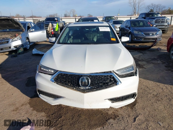 2018 Acura TLX with VIN 19UUB1F32JA000145, listed as a IAAI auction lot 41244292 with 83,254 mi miles and . Bid and sale history available at DreamBid. Image 12.