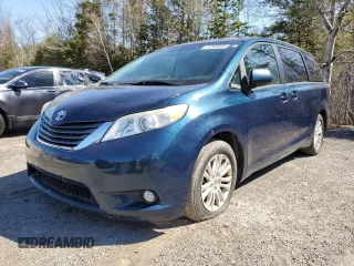 2011 Toyota Sienna XLE AAS with VIN 5TDYK3DC6BS055779, listed as a Copart auction lot 51589895 with Not Provided miles and Clean Title. Bid and sale history available at DreamBid. Image 1.
