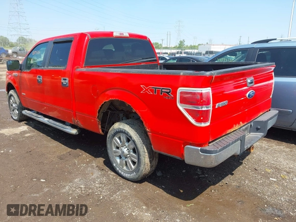 2012 Ford F-150 XL with VIN 1FTFW1ET7CFB65787, listed as a IAAI auction lot 42395726 with 201,351 mi miles and . Bid and sale history available at DreamBid. Image 3.