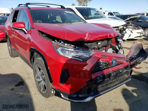 2021 Toyota RAV4 Prime SE with VIN JTMAB3FV7MD038388, listed as a Copart auction lot 40927343 with 10,137 mi miles. Bid and sale history available at carsss.com. Image 4.